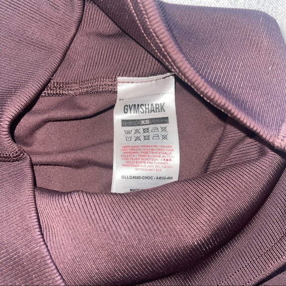 Gymshark x Whitney Simmons Cherry Chocolate Leggings - Picture 6 of 6